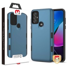 MYBAT Pro TUFF Subs Case for Motorola Moto G Play (2023) (Blue & Black)