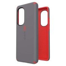 Speck Presidio Impact Hero Case for Motorola Edge (2022) (Gray & Red) (Closeout)