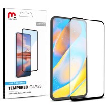 MYBAT Full Coverage Tempered Glass Screen Protector for Samsung Galaxy A54 (Black Border)