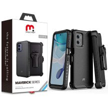 MYBAT Pro Maverick Case for Motorola Moto G (2023) (Black)