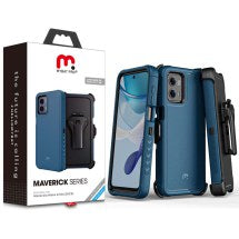 MYBAT Pro Maverick Case for Motorola Moto G (2023) (Blue & Black)