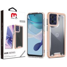 MYBAT Pro Lux Case for Motorola Moto G 5G (2023) (Rose Gold)