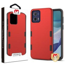 MYBAT Pro TUFF Subs Case for Motorola Moto G (2023) (Red & Black)