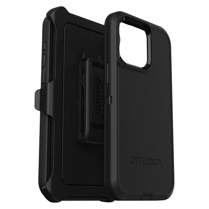 OtterBox Defender Case for Apple iPhone 15 Pro Max (Black)