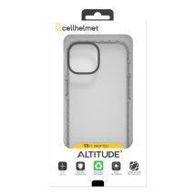 Cellhelmet Altitude X Case for Apple iPhone 15 (Crystal Clear)