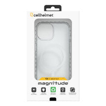 Cellhelmet Magnitude MagSafe Case for Apple iPhone 15 (Crystal Clear)