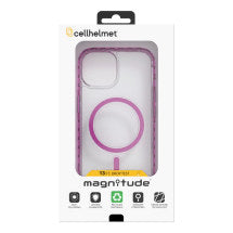 Cellhelmet Magnitude MagSafe Case for Apple iPhone 15 (Vivid Magenta)