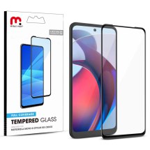 MYBAT Full Coverage Tempered Glass Screen Protector for Motorola Moto G Stylus 5G (2023)