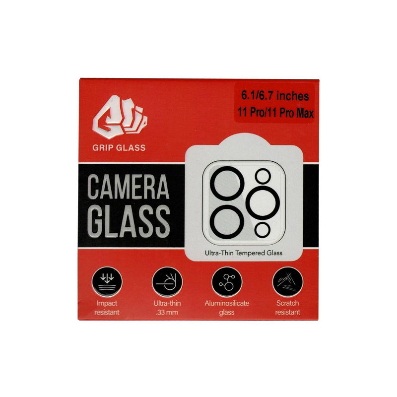 GRIP Tempered Glass Camera Lens Protector for Apple iPhone 11 Pro & 11 Pro Max