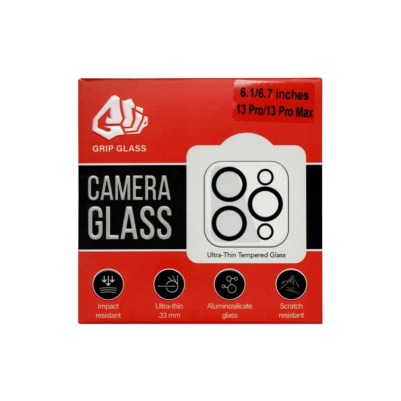 GRIP Tempered Glass Camera Lens Protector for Apple iPhone 13 Pro & 13 Pro Max