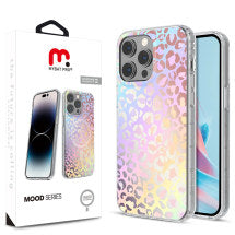 MYBAT Pro Mood MagSafe Case for Apple iPhone 15 Pro (Holographic Leopard)