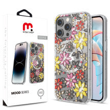 MYBAT Pro Mood MagSafe Case for Apple iPhone 15 Pro Max (Bedazzle)