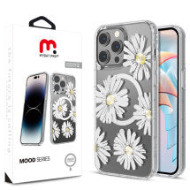 MYBAT Pro Mood MagSafe Case for Apple iPhone 15 Pro Max (Happy Daisies)