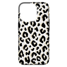 Kate Spade Hardshell MagSafe Case for Apple iPhone 15 Pro (City Leopard Black)