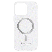 Kate Spade Hardshell MagSafe Case for Apple iPhone 15 Pro Max (Chunky Glitter)