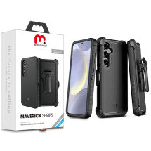 MYBAT Pro Maverick Case for Samsung Galaxy S24+ (Black)