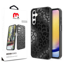 MYBAT Pro Mood Case for Samsung Galaxy A25 (Black Leopard)