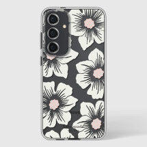 Kate Spade Hardshell Case for Samsung Galaxy S24+ (Hollyhock Cream)