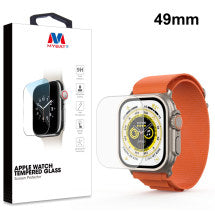 MYBAT Tempered Glass Screen Protector for Apple Watch 49mm