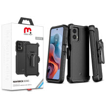 MYBAT Pro Maverick Case for Motorola Moto G (2024) (Black)