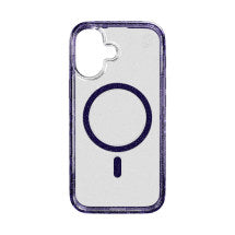 Cellhelmet Magnitude MagSafe Case for Apple iPhone 16 (Lilac Purple Sparkle)