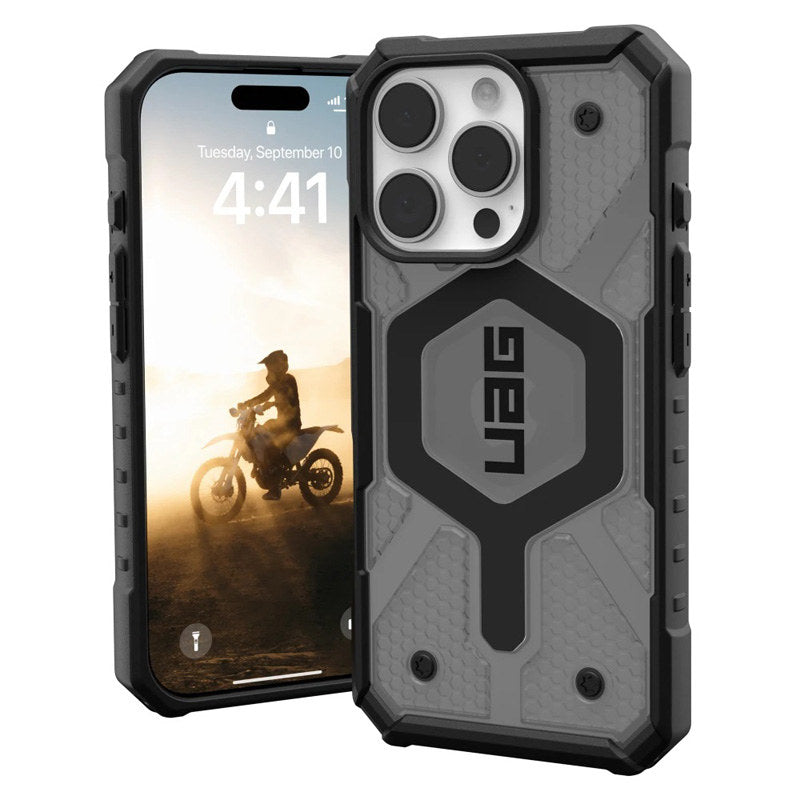 UAG Pathfinder MagSafe Case for Apple iPhone 16 Pro (Ash)