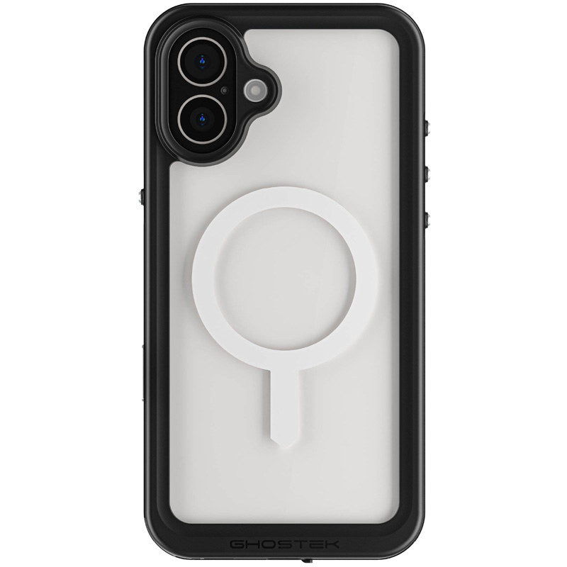 Ghostek Nautical Slim Extreme Waterproof MagSafe Case for Apple iPhone 16 Plus (Clear)