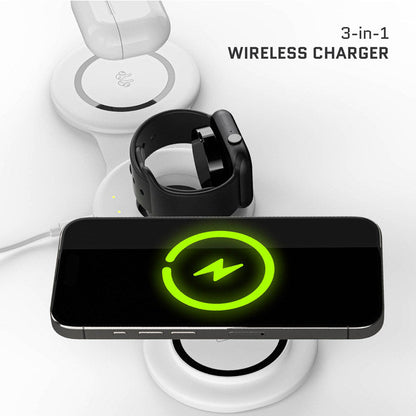 Ghostek 3in1 MagSafe Foldable Fast Wireless Charger