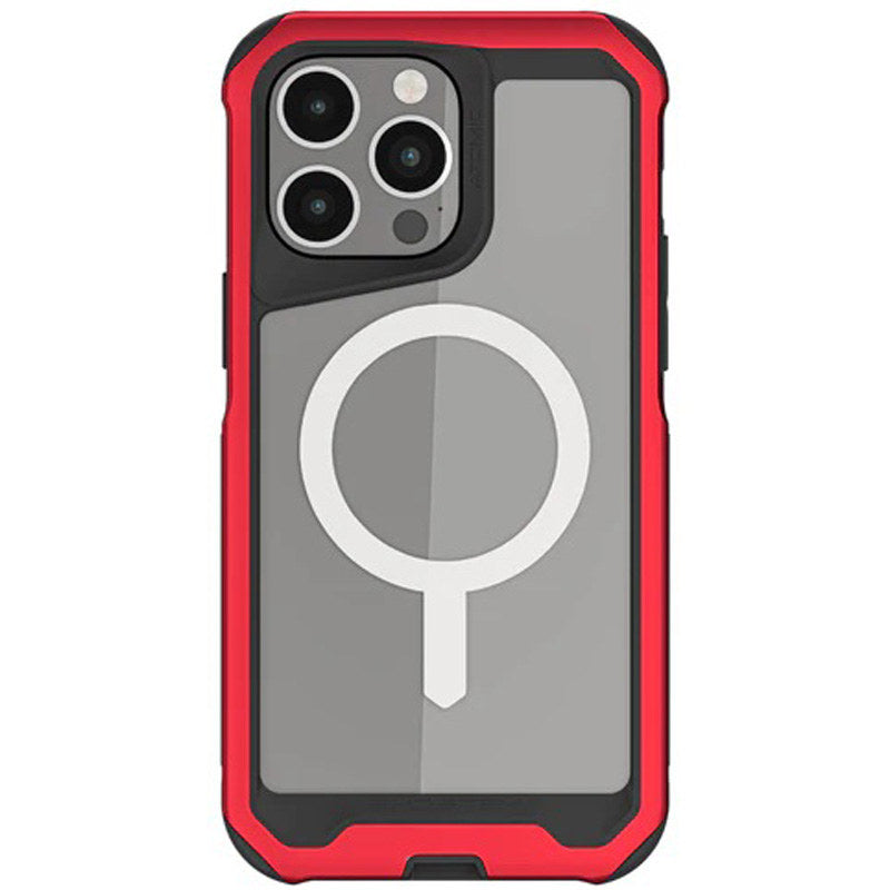 Ghosteck Atomic MagSafe Case for Apple iPhone 14 Pro (Red)