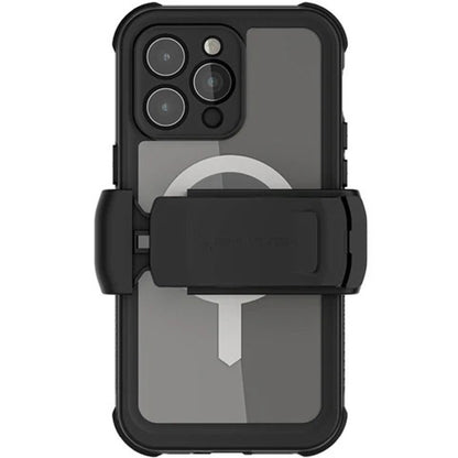 Ghostek Nautical MagSafe Case & Holster for Apple iPhone 14 Pro Max (Clear)