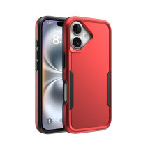 CLICK Impact MagSafe Case for Apple iPhone 16 Plus (Red & Black)