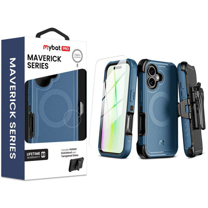 MYBAT Pro Maverick MagSafe Case for Apple iPhone 17 (Blue)