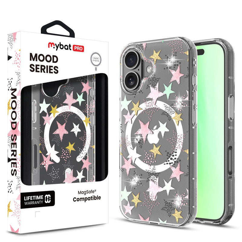 MYBAT Pro Mood MagSafe Case for Apple iPhone 17 (Starstruck)