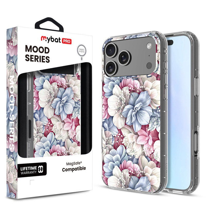 MYBAT Pro Mood MagSafe Case for Apple iPhone 17 Pro Max (Floral Gems)