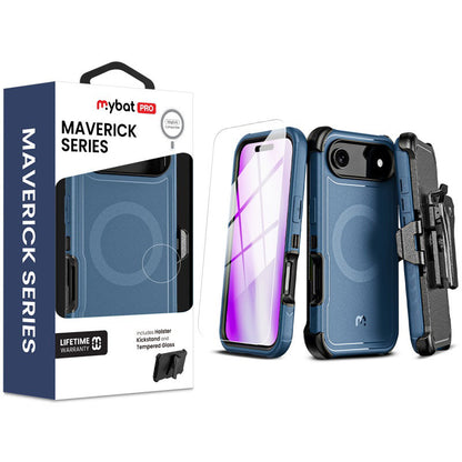 MYBAT Pro Maverick MagSafe Case for Apple iPhone 17 Air (Blue)