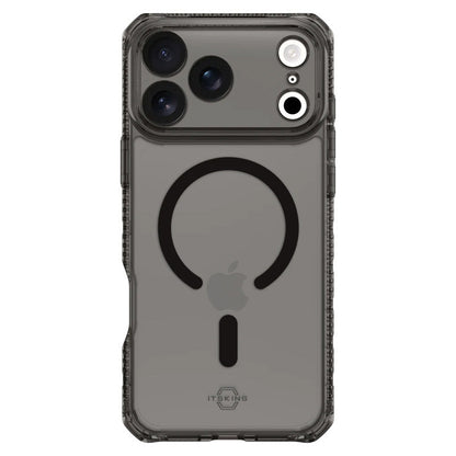 ITSKINS Hybrid R Vapor MagSafe Case for Apple iPhone 17 Pro Max (Smoke)