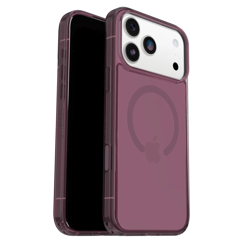 OtterBox Symmetry Clear MagSafe Case for Apple iPhone 17 Pro Max (Purple Mystery)