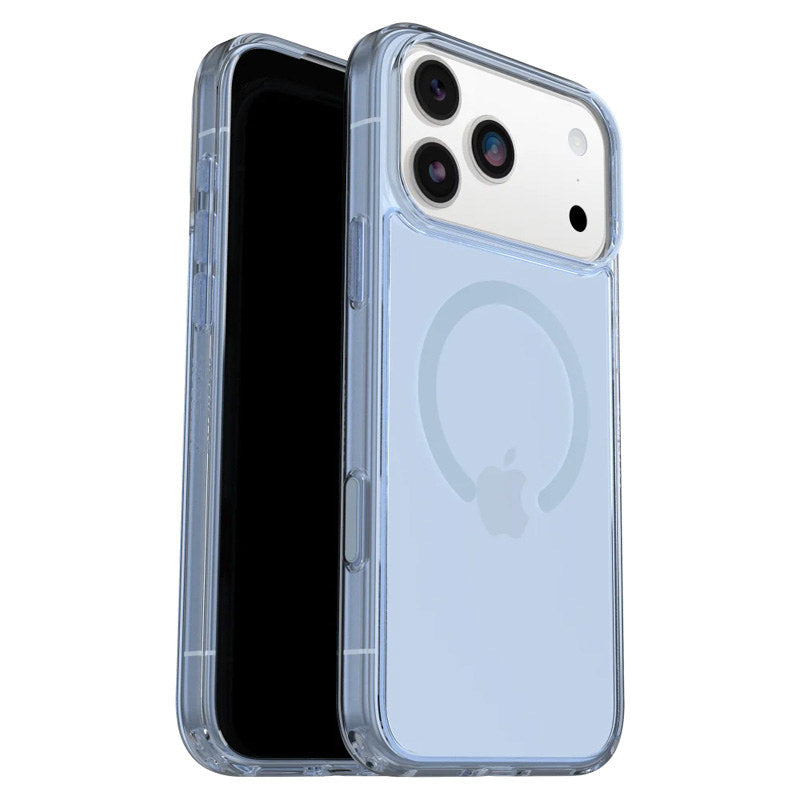 OtterBox Symmetry Clear MagSafe Case for Apple iPhone 17 Pro Max (Blue Bliss)
