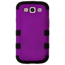 MYBAT TUFF Hybrid Case for Samsung Galaxy S III (Purple & Black) (Closeout)