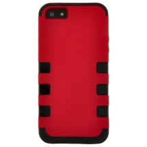 MYBAT TUFF Hybrid Case for Apple iPhone 5, 5S, & SE (1st Gen) (Red & Black) (Closeout)