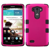 MYBAT TUFF Hybrid Case for LG G3 (Hot Pink & Black) (Closeout)