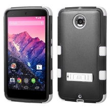 MYBAT TUFF Hybrid Case for Motorola Nexus 6 (Black & White) (Closeout)