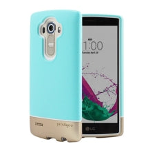 Prodigee Impact Case for LG G4 (Aqua & Gold) (Closeout)