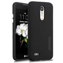 MYBAT Textured Fusion Case for LG K8 (2018) (Black) (Closeout)