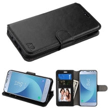 MYBAT Element Wallet Case for Samsung Galaxy J3 (2018) (Black) (Closeout)