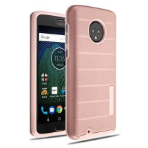 MYBAT Textured Fusion Case for Motorola Moto G6 (Rose Gold) (Closeout)