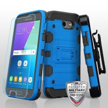 MYBAT TUFF Storm Tank Case for Samsung Galaxy J3 (2017) (Blue & Black) (Closeout)