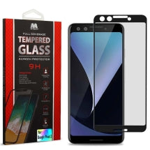 MYBAT Full Coverage Tempered Glass Screen Protector for Google Pixel 3 (Black Border) (Closeout)