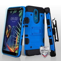 MYBAT Kinetic Hybrid Case for LG K40 (Blue & Black) (Closeout)