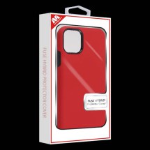 MYBAT Fuse Hybrid Case for Apple iPhone 11 (Red & Black)